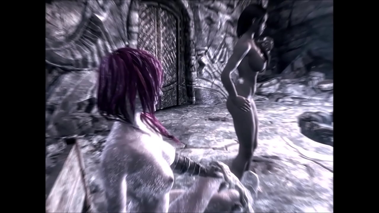 Two busty, sexy bi sexual females wander the lands looking for hot erotic adventures!