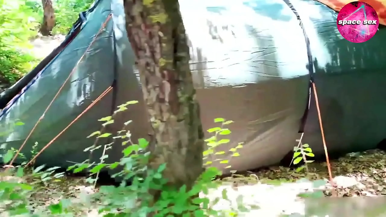 Saw Solo Masturbation Girl While Camping