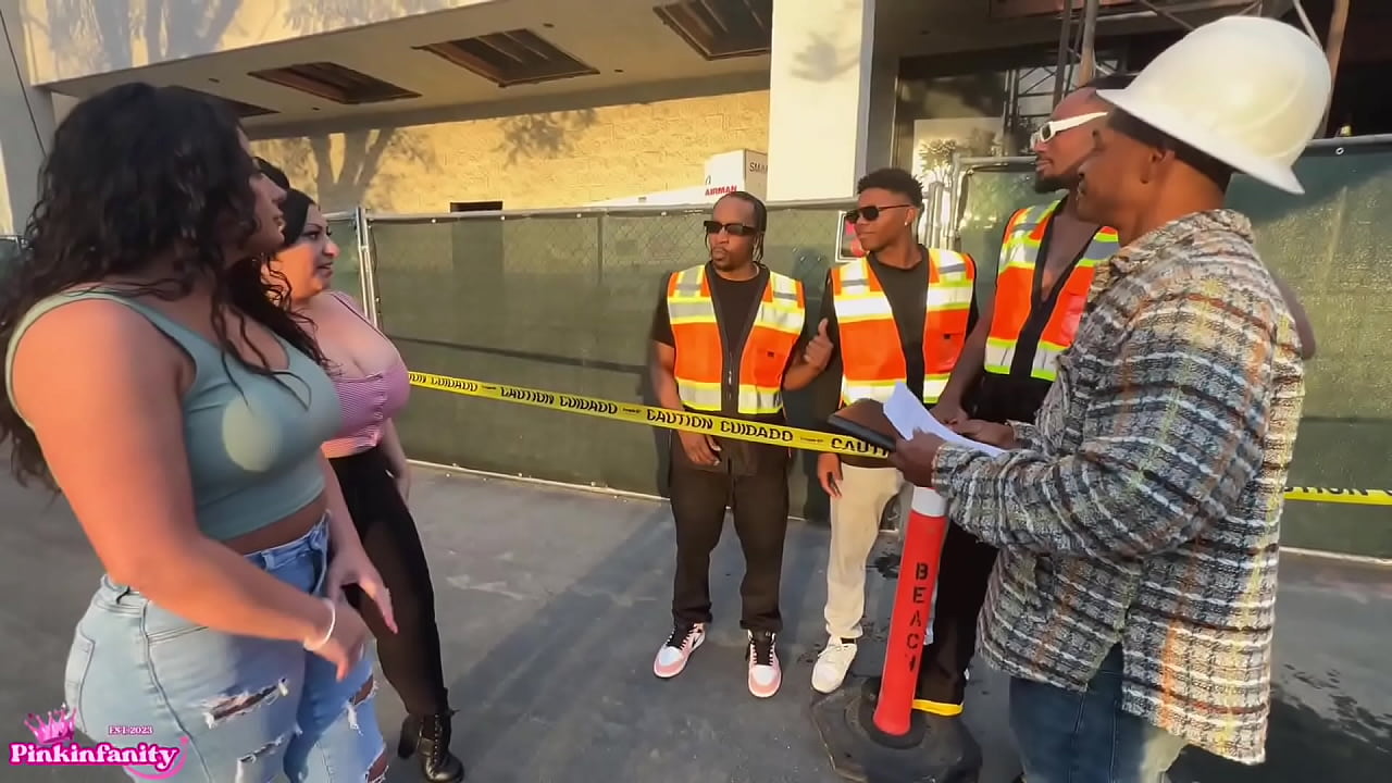Naughty latina sluts invite the construction crew over for some hardcore labor To be cont after you get off work today...