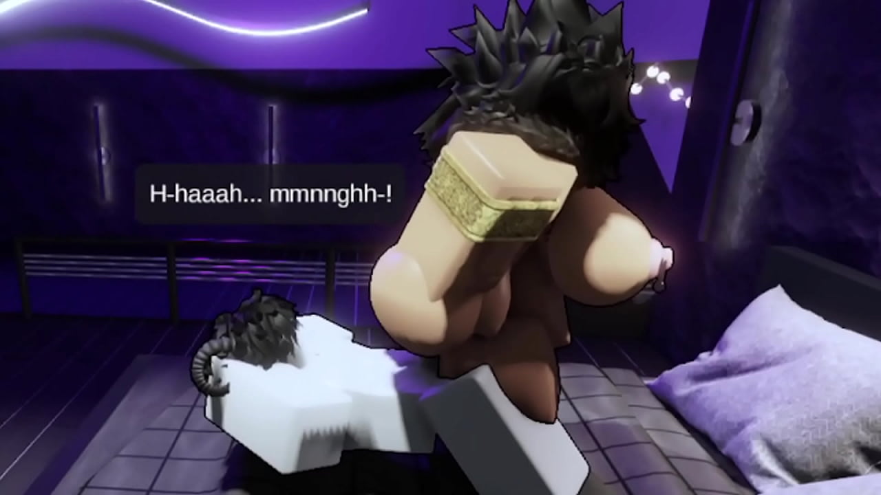 [ROBLOX] Muscular babe loves it when I struggle underneath her