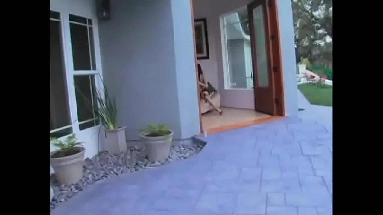 Pretty girls play with each other and then a good looking dude joins them