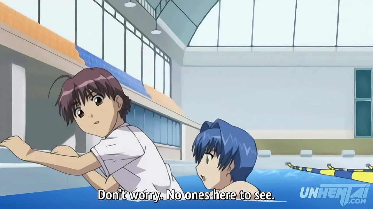 Hentai - Busty cousin lets me touch her huge tits and gets horny [Uncensored] [Subtitled]