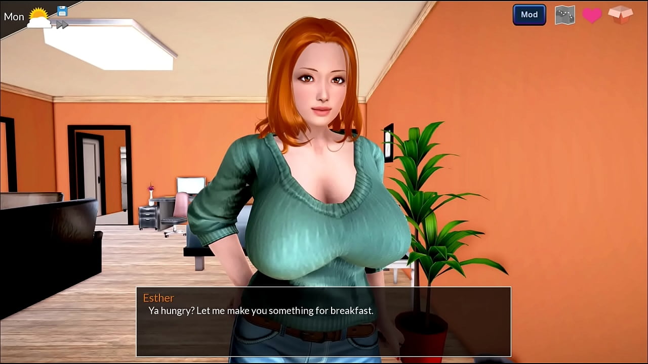 2 - Mythic Manor - Very shy Naira has no panties (dubbing)