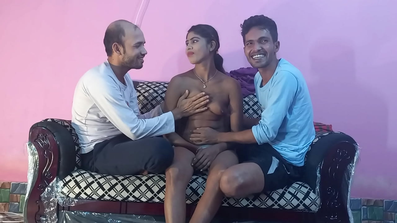 Uttaran20-The bengali gets fucked in the threesome, of course. But not only the black girl gets fucked, but also the two guys fuck each other in the tight pussy during the villag threesome. The slut and the guys enjoy fucking each other in the threesome