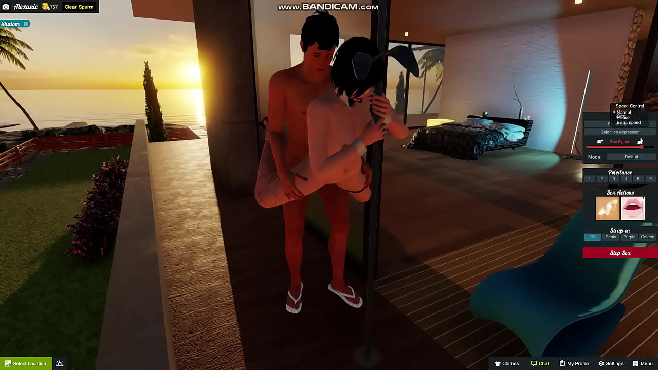 on the pole with my boyfriend, meredian