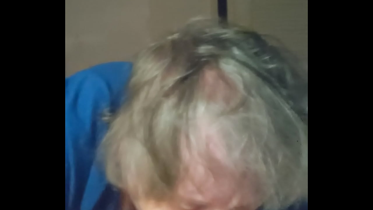 Old woman is a cocksucker and cum eater