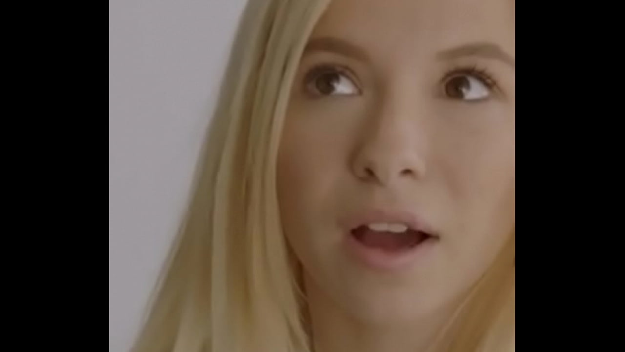 Joven rubia con su padrastro