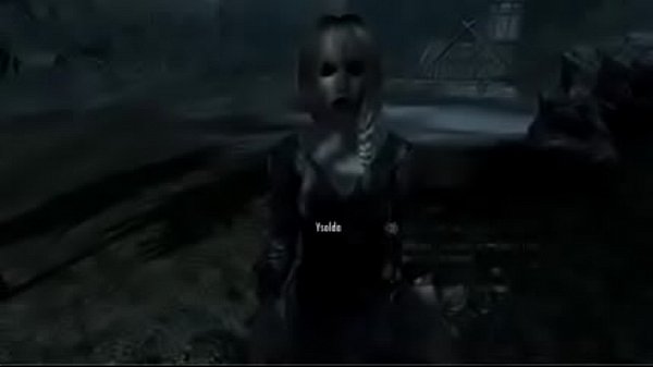 Skyrim Babe in Forest