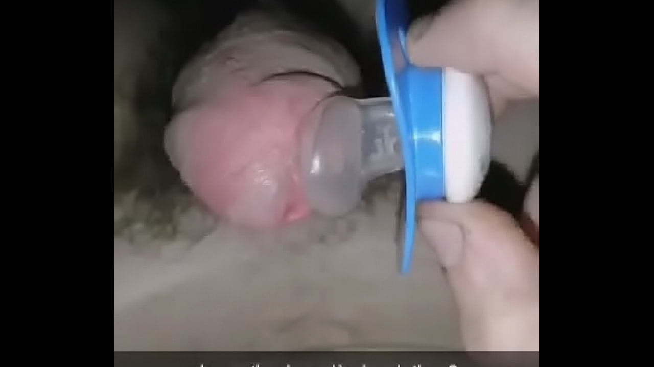 Il prend m&ecirc;me sa sucette sur snapchatt