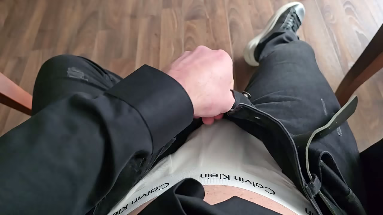 Solo Gay Daddy PhantomGentX Pumps Flaccid Cock Hard and Jerks Wildly