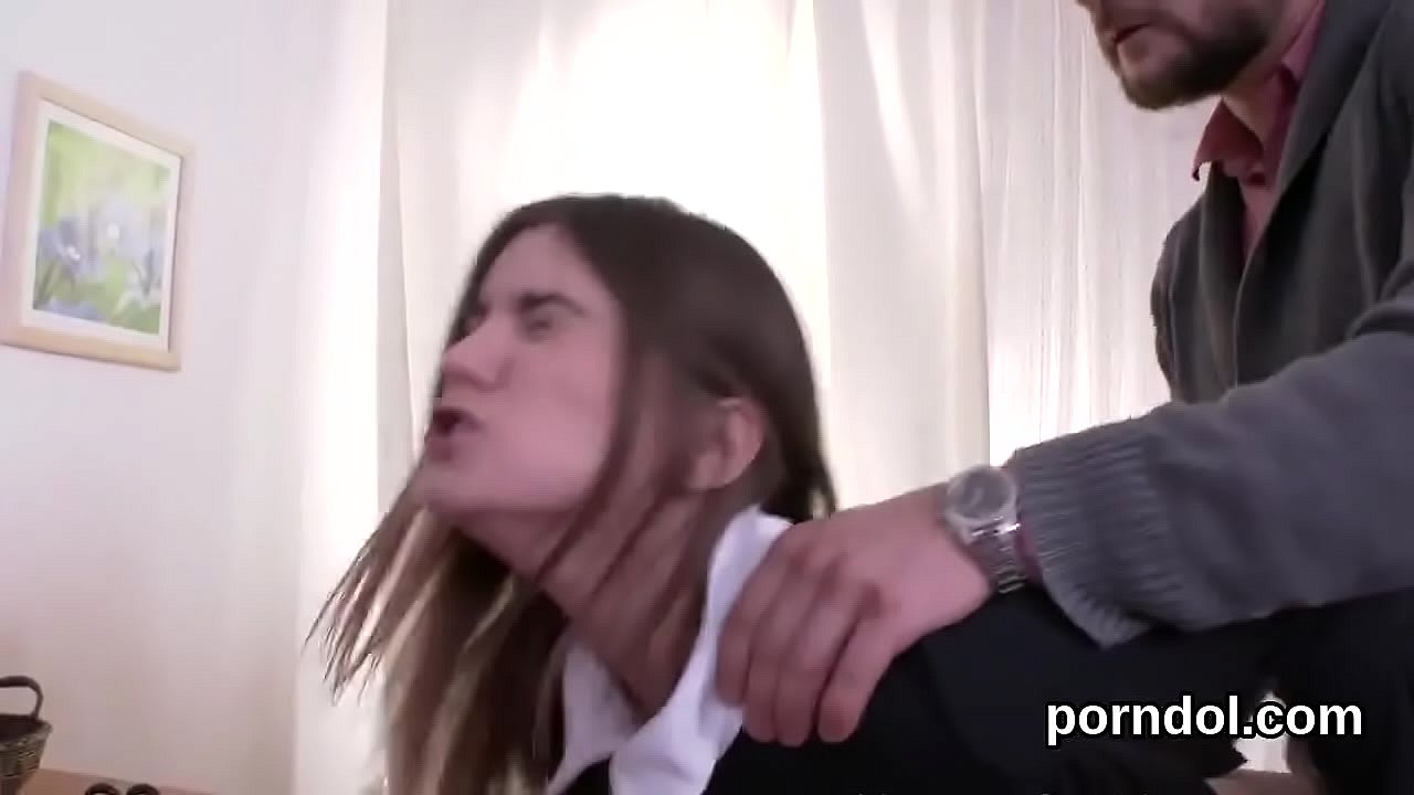 Older tutor finger fucks and rides naked ravishing chick