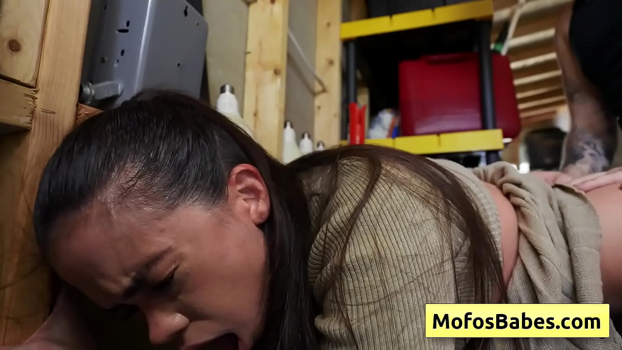 Sexy teen slut get her tight juicy bald pussy pounded hard by her gardener