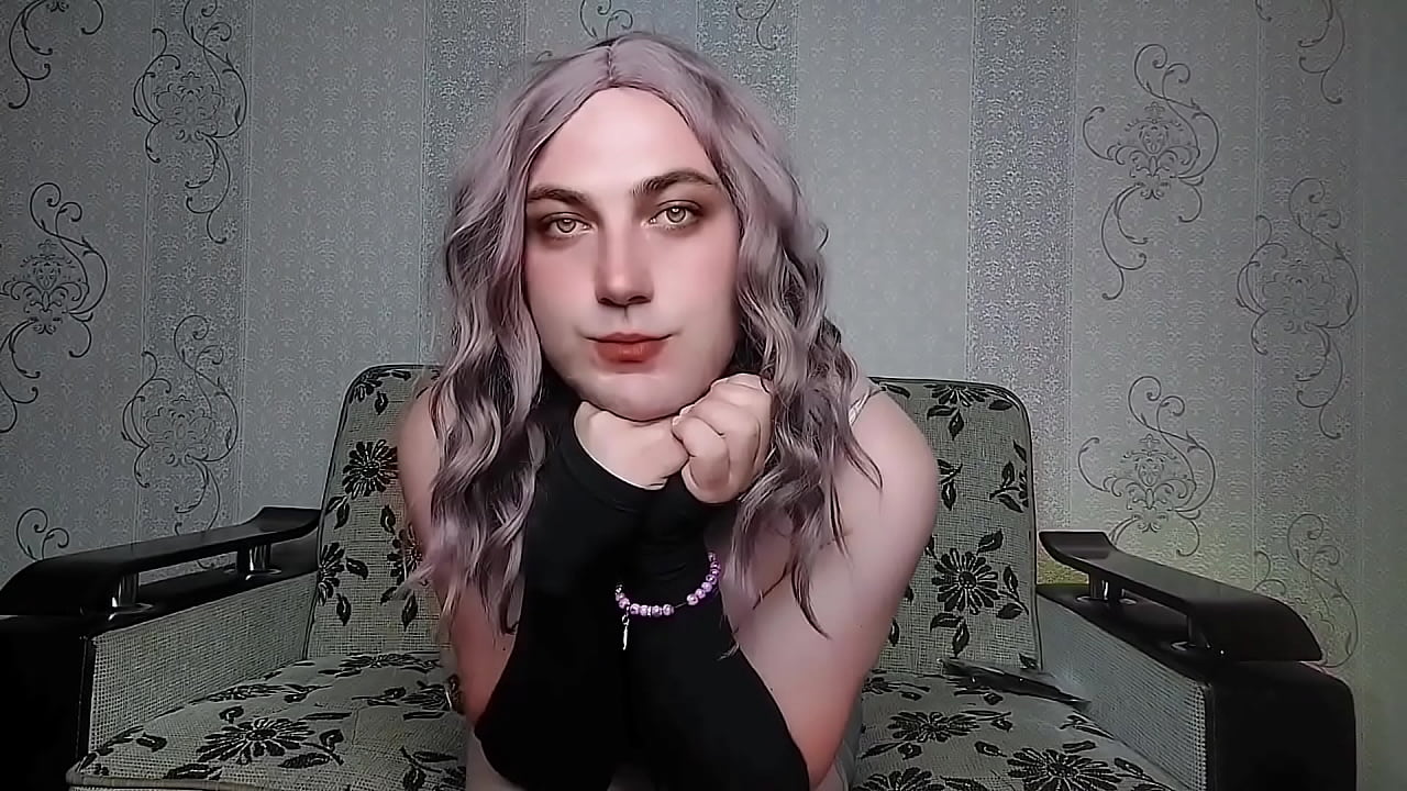 Playful Femboy Seducing With Each Tempting Little Move