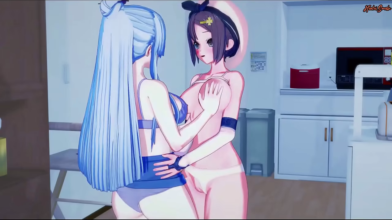 Ryza gets fucked hard by Frolaytia until she orgasms.