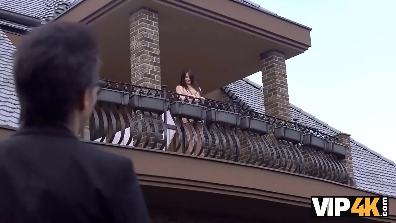 VIP4K. Russian woman sucks old cock and then receives it in her snatch