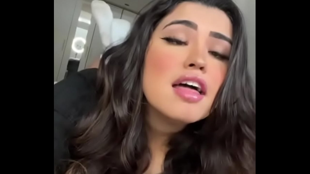 Hot tik tok video with beauty