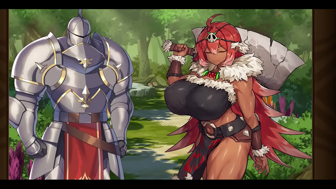 二次元の密猟騎士はオークの娘にファックされる