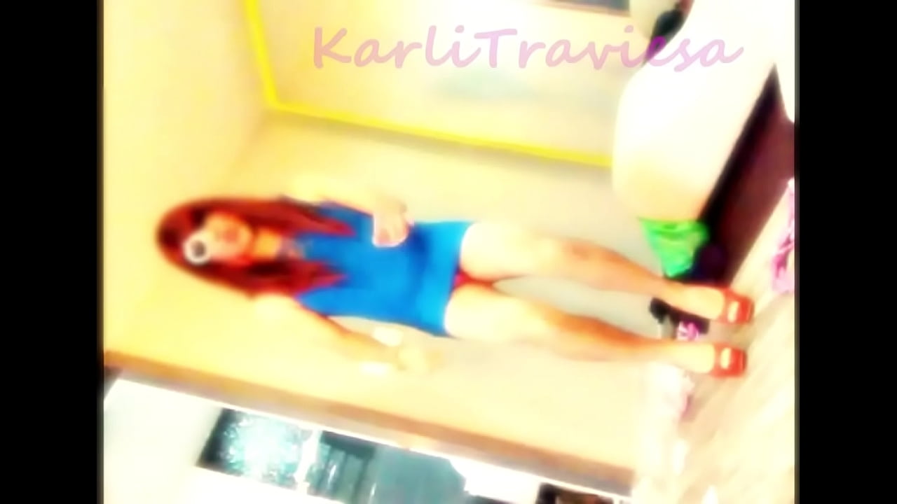 Crossdresser loves to dance before getting fucked