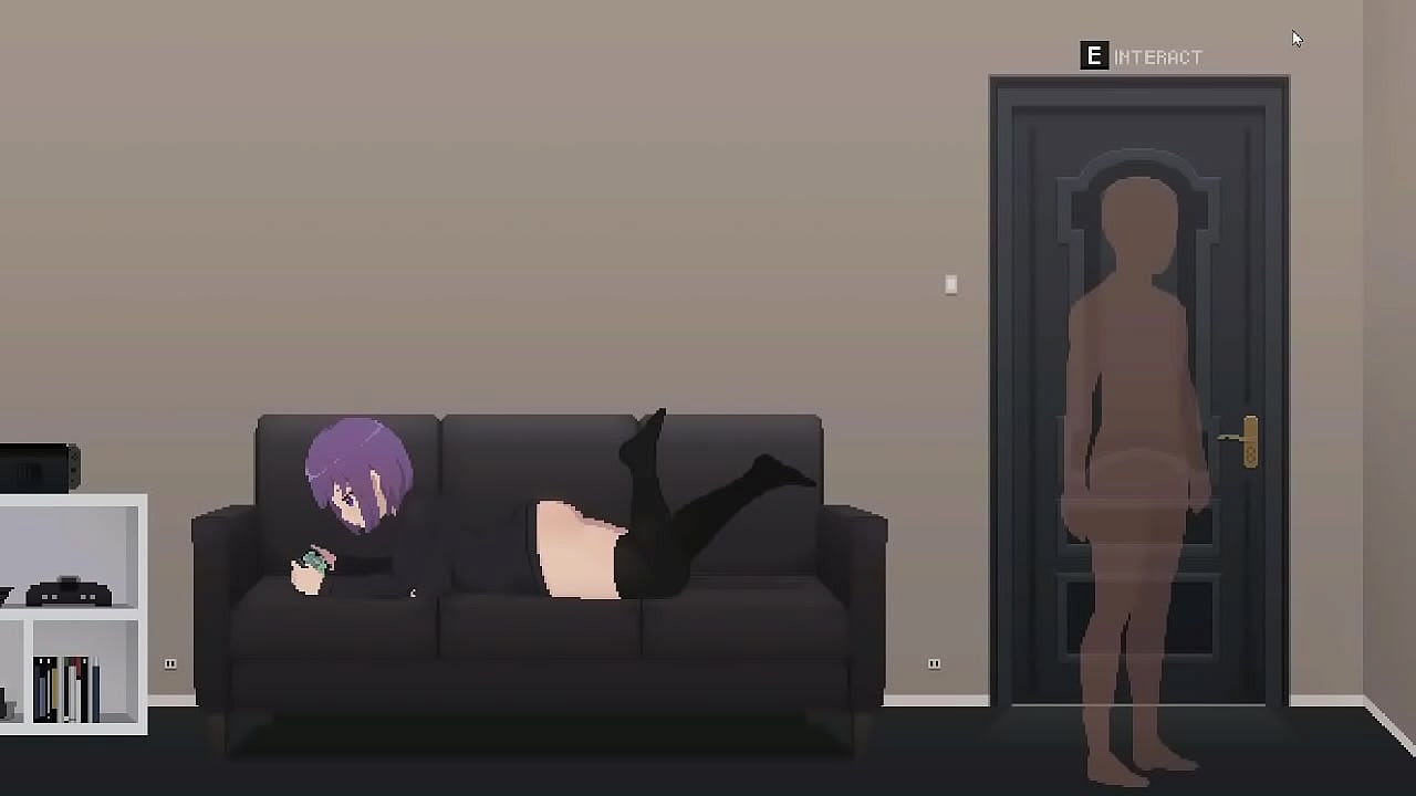 Pink haired woman in sex in Cute r erotic hentai gameplay video