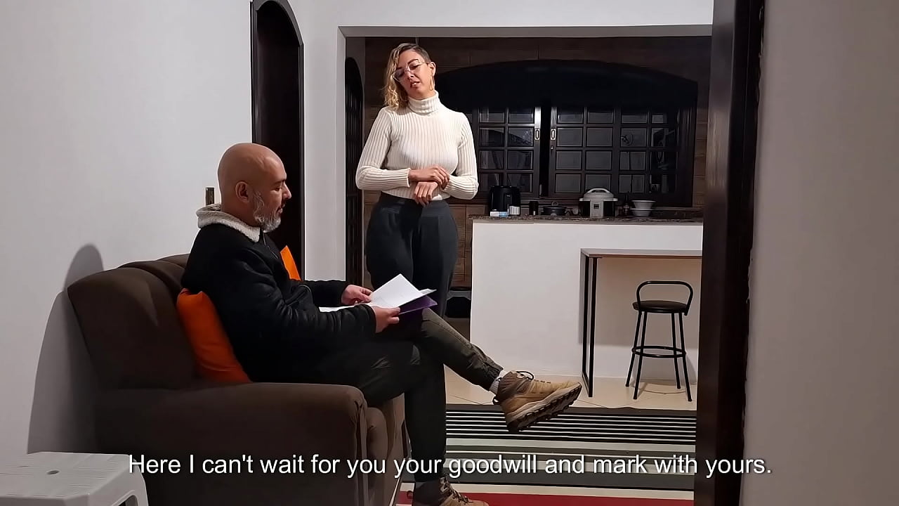 She didn't pay the rent and had to have sex with the collector to avoid being evicted