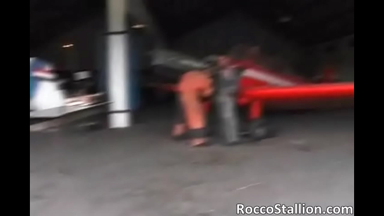 Hot blonde babe gets ready for some