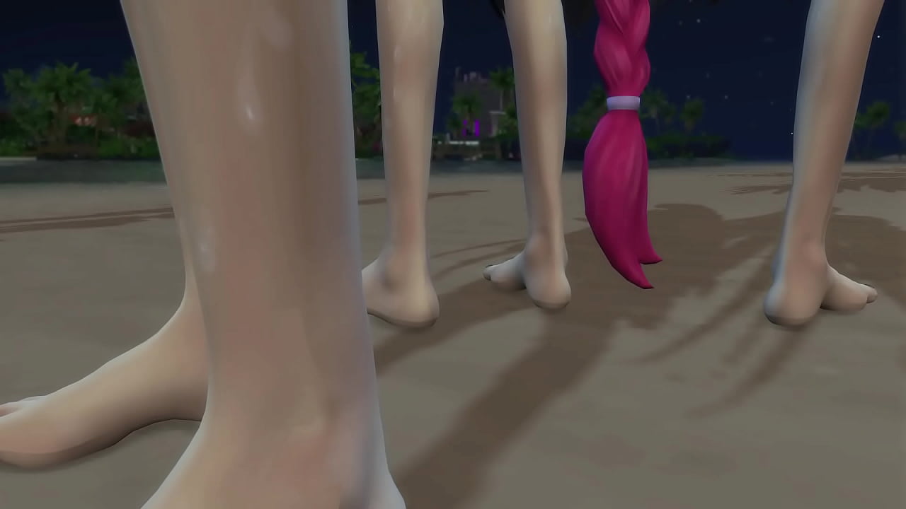 extremely pretty feet in videogame
