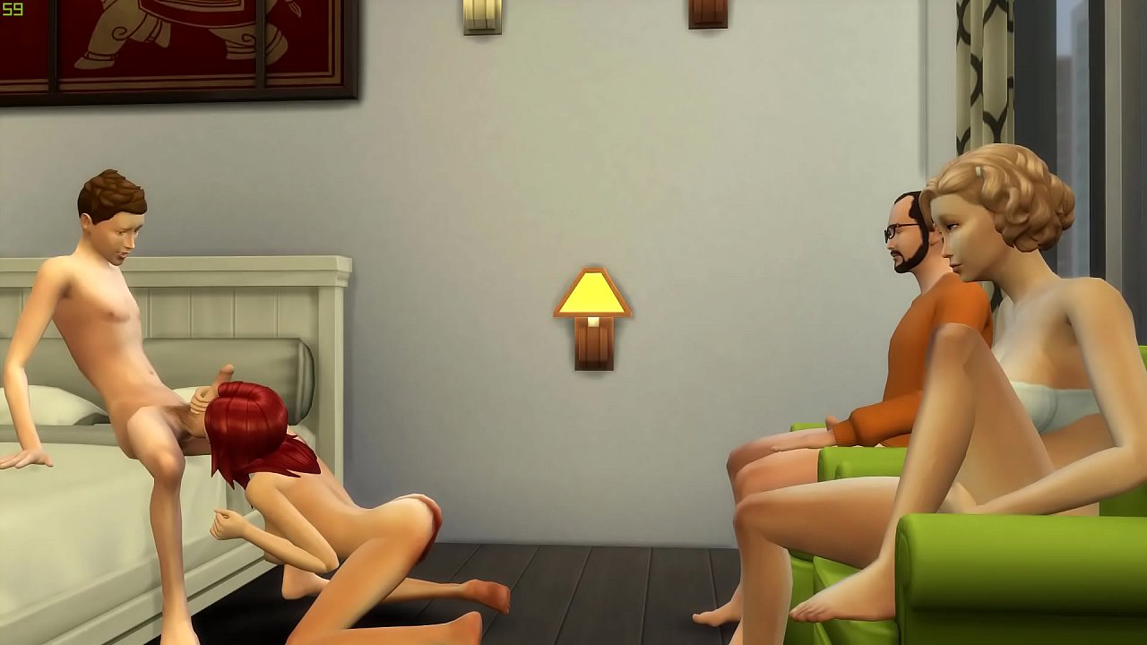 stepbrother and Fucking In Front Of Parents watching