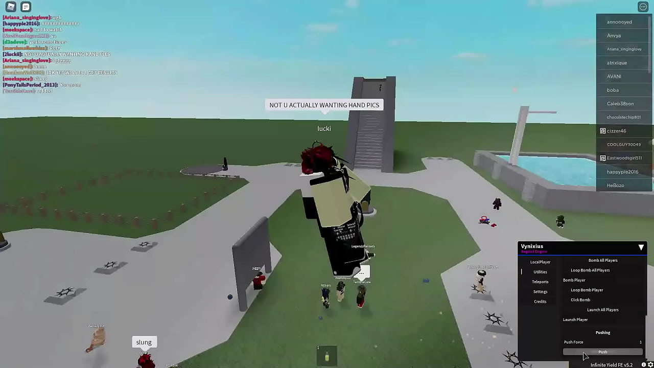 Roblox Girl Destroyed by hot man pixel