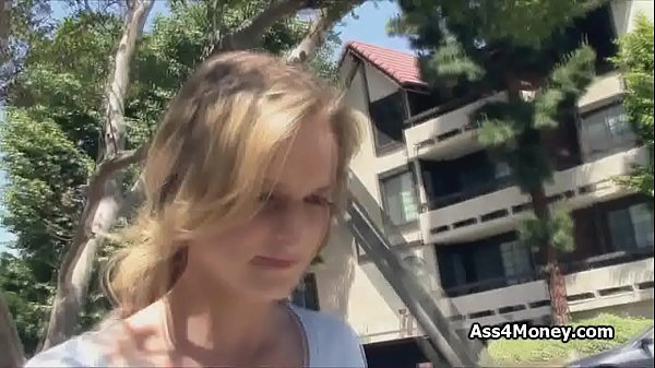 Crissy needs cash fast so she rides a dick outdoors