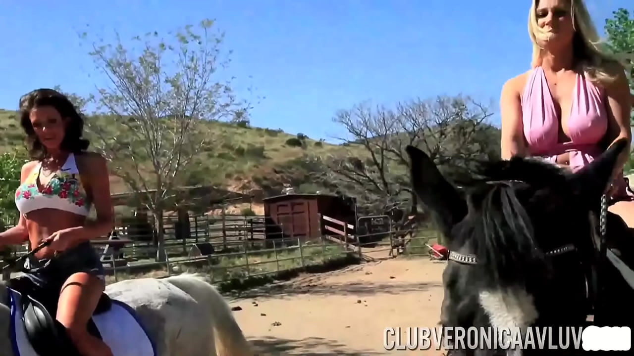 Blonde Babe Devon Lee Loves To Ride Hard Tanned Slut Veronica Avluv!