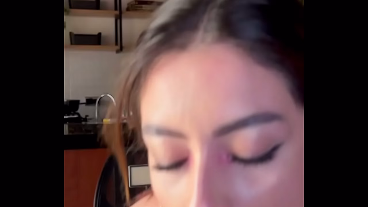 Hot latina POV Sloppy Blowjop
