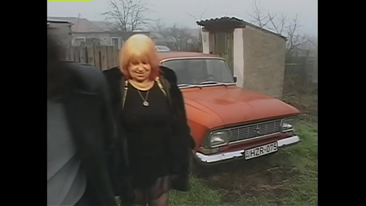 Young stepgrandson wants to get into those his granny's juicy old tits!