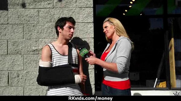 Hot sexy amateur babe needs a lift and takes cash 17