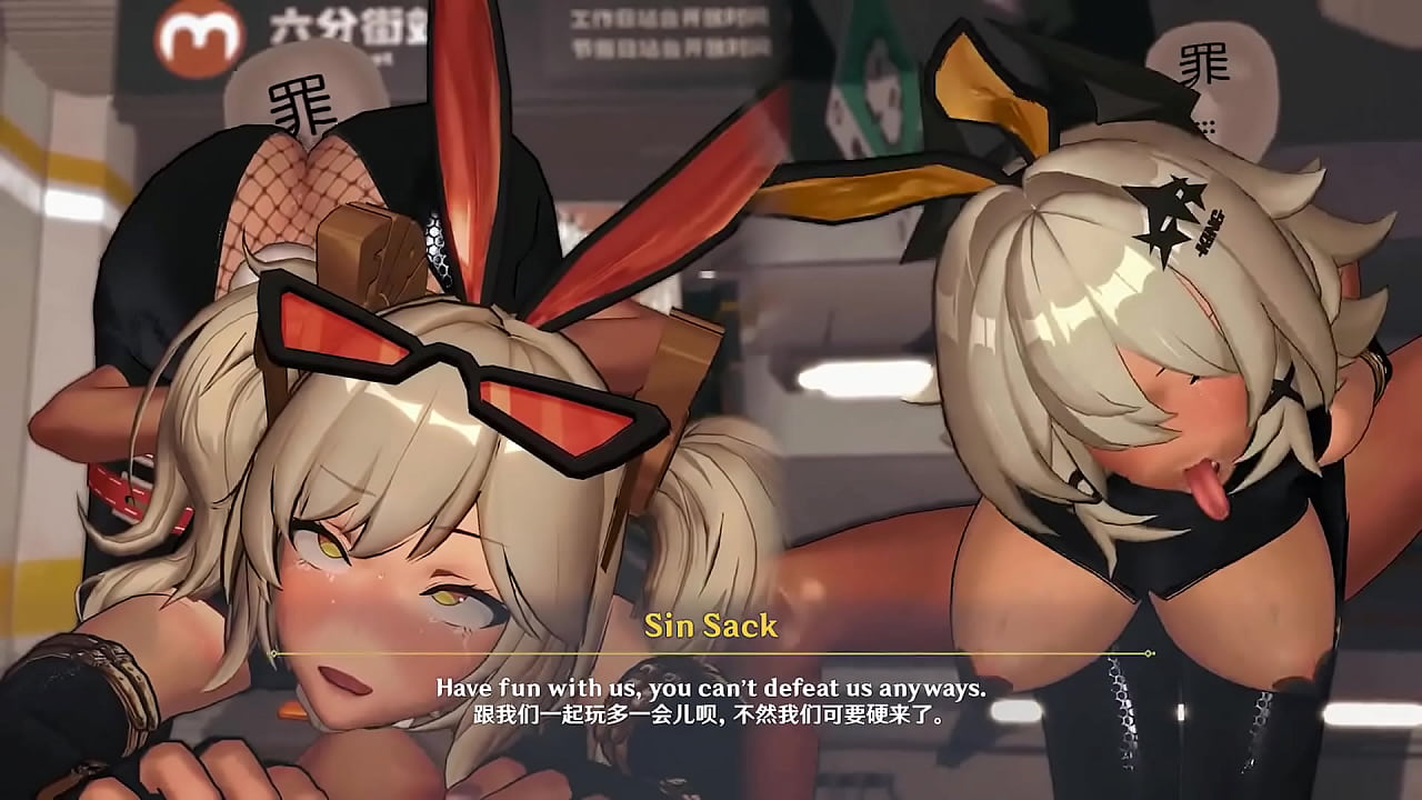 Zenless zone zero - Caesar & Burnice sex