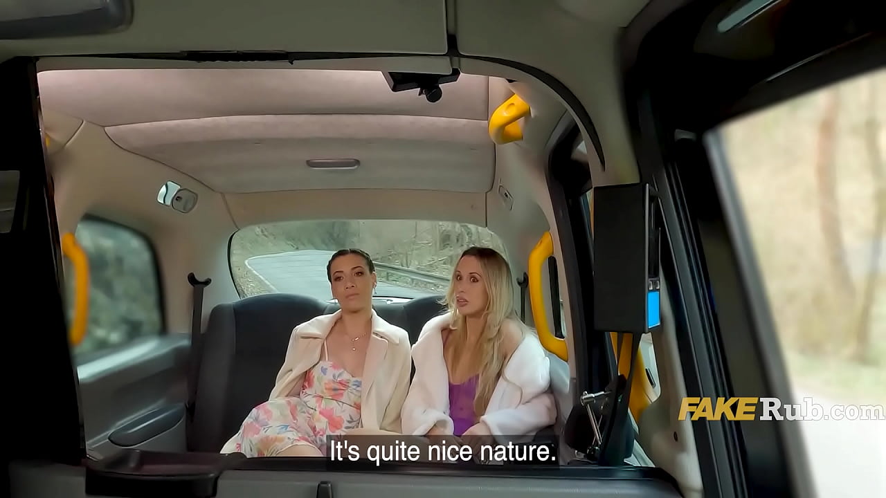 Taxi Driver Makes Best Friends Fuck With Him