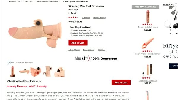 Vibrating Real Feel Extension &ndash; Penis Extension Review