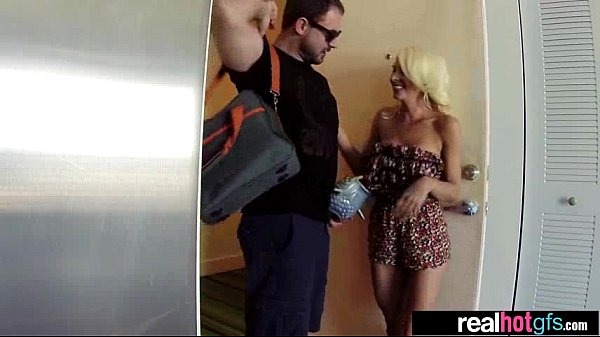 Hot Real Girl Banged Hard Style On Tape movie18