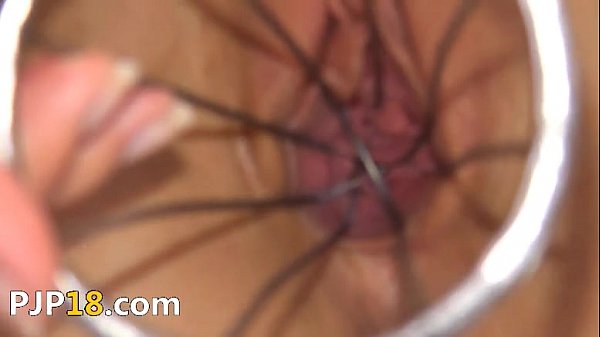 Weird kitchen dildo in her pussy cunt