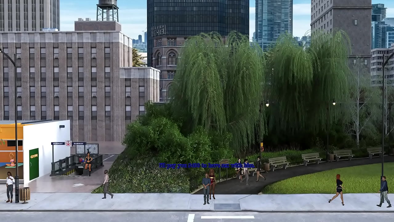 The guy suddenly discovered her penis! But they decided to continue. Hentai Game: Kink Maker