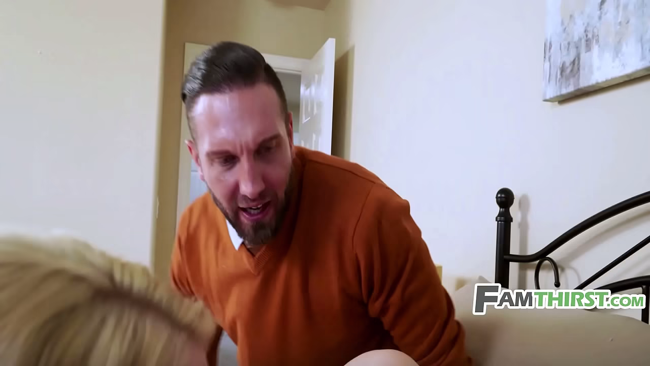 Stepdaughter Has Her First With Stepmom And Step dad At Home