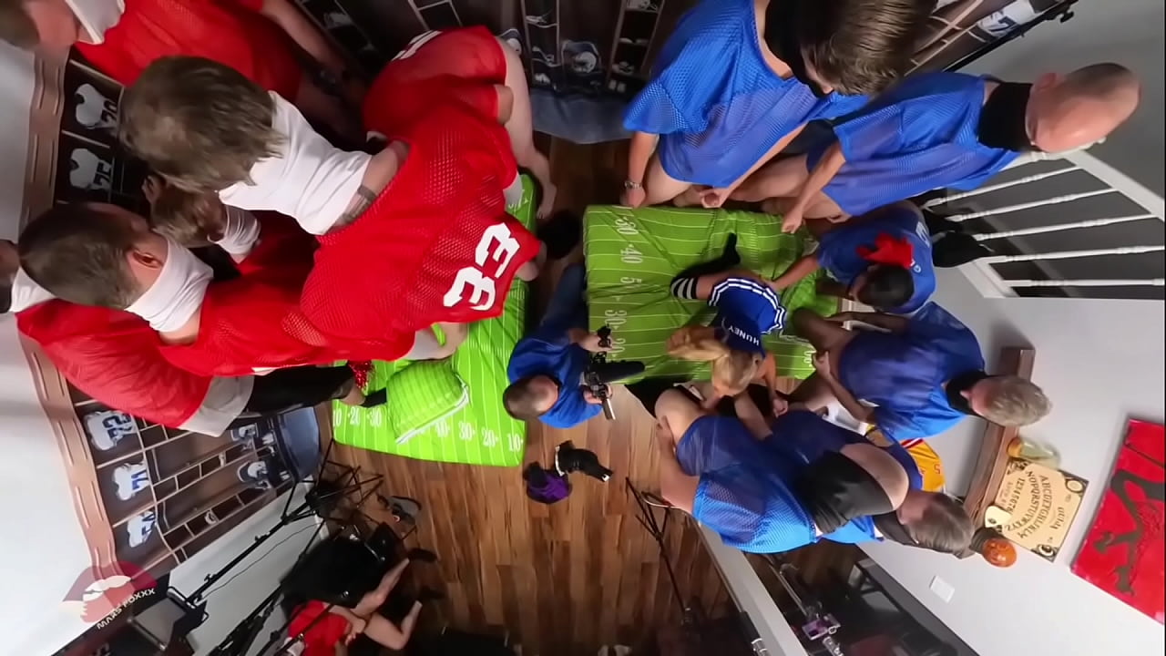 Football Team Vs Cheerleader Gangbang Full BTS