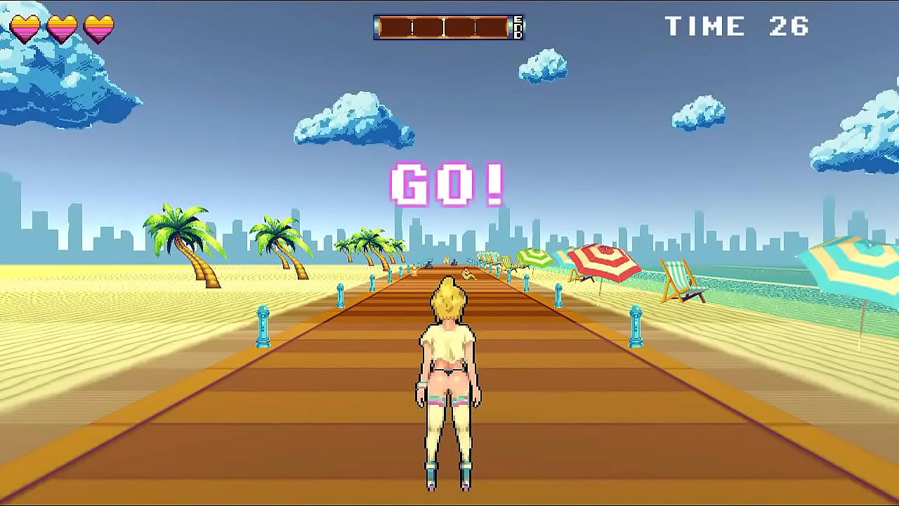 Pretty woman has sex with with strange men on the road in rolerbb erotic hentai gameplay video