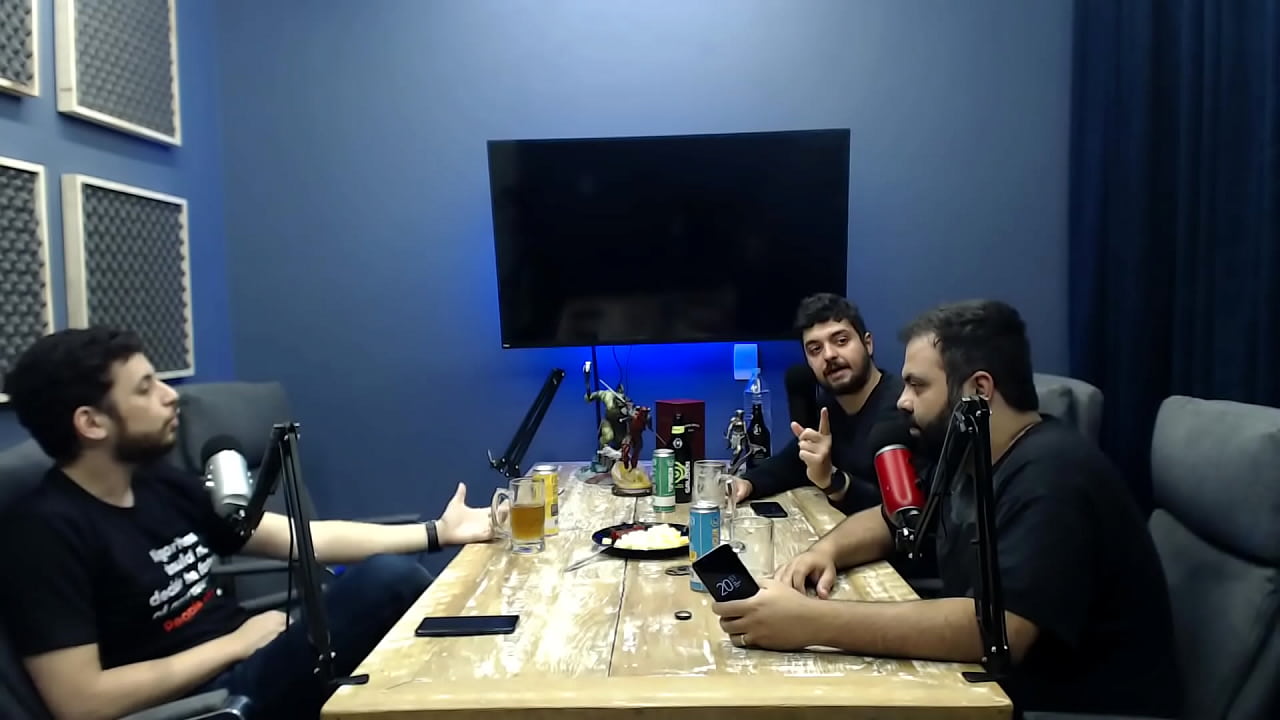 Dois gordos lindos flow podcast Raphael Lima careca gostoso