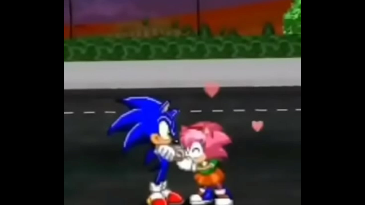 Sonic hits Amy harder waos x