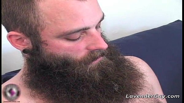 Two bearded gay dudes are sucking hard gay porno