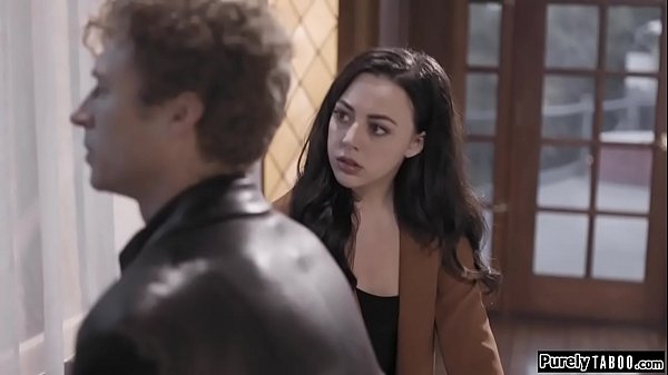 Brunette reporter has an interview with an accused psychopath and wants to get inside his head.She triggers the monster in him as she wants him to manhandle her rough.He eats her pussy and makes her suck before banging her rough