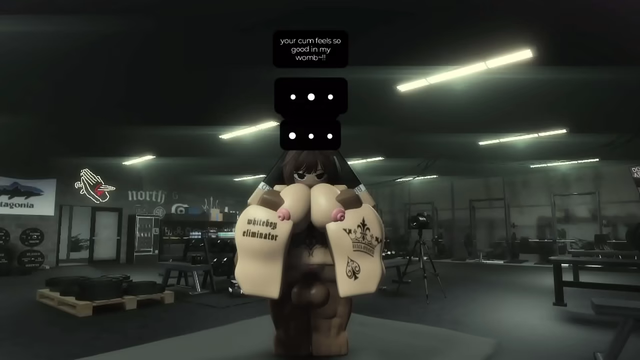 fucking a girl at the gym with my bbc