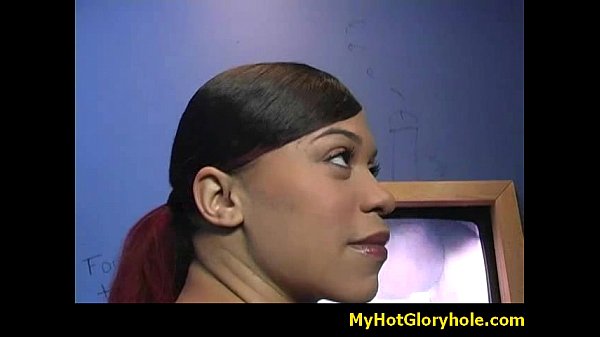 MyHotGloryhole.com - Interracial cock gloryhole sucking - video 11