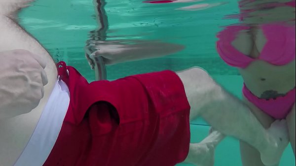 nicky Ferrari fucking in the pool with her neighbor.