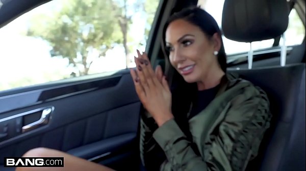 Tiffany Brookes gives a blowjob on a sky tram before riding his dick